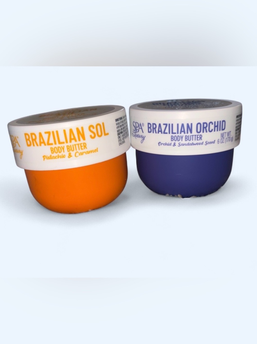 Spa Luxury Brazilian Sol & Brazilian Orchid Body Butter Duo